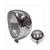 SCHEINWERFER UNI MOPED RETRO 13.5mm BAX15D CHROM