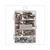 ASSORTMENT BOX STEEL HEXAGON SCREW + NUT M6 (80)