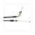 KABEL GAS PIAGGIO FLY 4T <2012 SUPERTEC