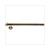 ACHTERAS DERBI SENDA DRD/EVO 15mm 230mm COMPLEET