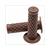 POIGNEES RETRO DAMA COLLIER MARRON PVC