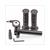 HANDLE GAS UNI SNELGAS ALU ZWART + HANDVAT SET
