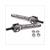 DUO STEUNEN UNIVERSEEL SET M10x1.25 ALUMINIUM ST
