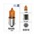 LAMP BA9S 12V 10W ORANJE (10)