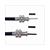 KABEL KM TELLER MBK 51 (HURET) L600 ZWART 