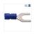 PLUG FORK 6mm ISO 50pc ELEC