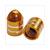 VENTILKAPPEN SATZ ALU SPITZ GOLD