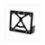 PLAQUES IMMATRICULATION 143 x 123 ALU NOIR