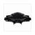 COVER HANDLE BAR SYM ORBIT II/X-PRO BLACK  