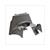BODYSCHERM YAMAHA AEROX OT ZWART MKX