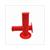 POIGNEES CROSS HIGH-GRIP ROUGE