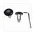 HANDLEBAR BALANCER SET FLAT BLACK TUNING