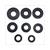 KEERRINGSET SACHS 504/505/506 8 stuks
