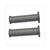 POIGNEES BLOK ZUNDAPP/KREIDLER 24/24 GRIS PAIR