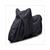 SCOOTER HOES MOTOR MKX ZWART PVC 200x32x120