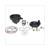 KIT CYLINNDRE MIN HORZ LC 47mm BLACK TROPHY TP