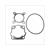 PAKKINGSET TOP DERBI SENDA OM <2005 75cc 48mm