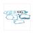 DICHTSATZ KOMPLETT CHINA 4T GY6 50cc 12'' ARTEIN