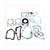 DICHTSATZ KOMPLETT PIAGGIO 4T e3 06-11 125cc