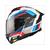 HELM ATOM 2 SV SYSTEEM BAST MAT BLAUW/ROOD   XL