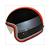 HELM LE MANS II SV S TANT ZWART/ROOD       S