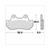 BREMSBELAG LUCAS HONDA CBX 125/CN HELIX 250 KBA