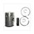 PISTON VESPA CIAO/SI/CITTA 12p 38.4mm DR