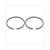 PISTONRINGSET PIAGGIO APE 2T 69.0mm DR